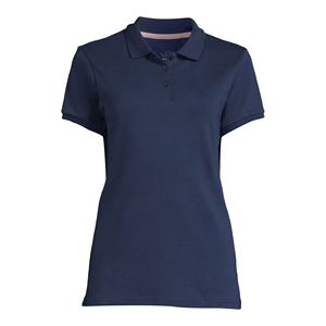Tricoté respirant pour femmes de qualité supérieure pour polo à la mode couleur unie Slim Fit Design col tournant Style décontracté BD - Product Image 1