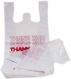 Sac à provisions Carry Logo personnalisé Gravure Impression Recyclable 100% LDPE Marque industrielle pour la promotion Made Vietnam OEM ODM - Product Image 4