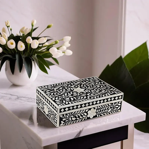 Top Selling Bone Inlay Storage <b>Box</b> Multipurpose Household Use for Jewelry Organizer Home Decor Gift Packing and Tabletop Boxes - Product Image 4