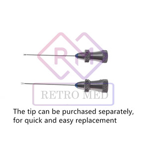 Fórceps de capsulorrexis oftálmica Cabeza extraíble 25G/ 23G Fórceps de agarre dentados para retina Quirúrgico ocular por MEDICAB INSTRUMENTS - Product Image 3