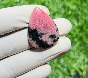 Cabochon en vrac de pierres précieuses de Rhodonite rose naturelle Forme et taille de mélange personnalisées Grade AAA Lot de gros Pierre semi-précieuse de guérison - Product Image 2