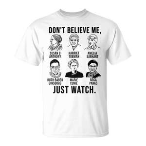 Camiseta Premium del Día Internacional de la Mujer, Celebrando Mujeres Históricas Fuertes, Edición Limitada, Camiseta Promocional - Product Image 1