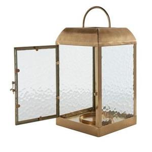 Belle lanterne ornementale en fer parfaite pour les centres de table lors des fêtes, des mariages et des événements de célébration en famille - Product Image 1