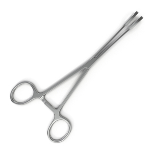 Fórceps de esponja y apósito de buena calidad, fórceps rectos dentados/fórceps de apósito, nueva esponja que sostiene instrumentos quirúrgicos dentados - Product Image 4