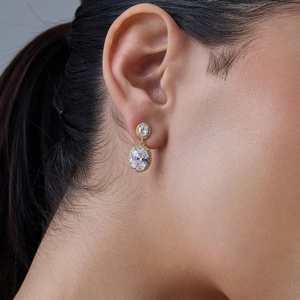 ต่างหูแฟชั่นแบบห้อยสุดอินเทรนด์อุปกรณ์184288เก๋และมีสไตล์ - Product Image 2