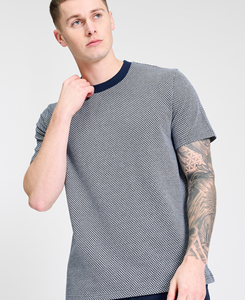 Camiseta de Manga Corta para Hombre de Primera Calidad, Poliéster/Algodón, Cuello Redondo, Transpirable, Corte Regular, Diseño Liso, Precio Económico, MOQ Bajo - Product Image 1