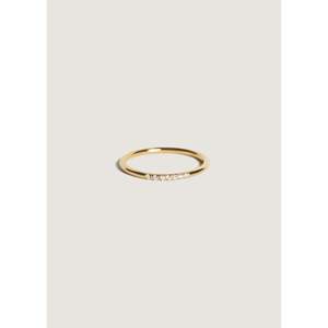 Bague à sept rangs de diamants - Product Image 1