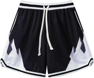 Vente en gros de shorts de basket double épaisseur pour hommes shorts de basket-ball vêtements de sport directs usine - Product Image 2