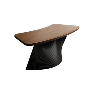 Luellen Rectangular <b>Solid</b> <b>Wood</b> Writing <b>Desk</b> for Bedroom Office Computer Workstation for Executives & Managers - Product Image 4