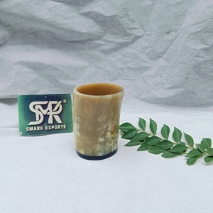 แก้วฮอร์นสไตล์ไวกิ้งทำมือขนาด70มม. คุณภาพระดับพรีเมียมสำหรับเบียร์ไวน์และเครื่องดื่ม - Product Image 4