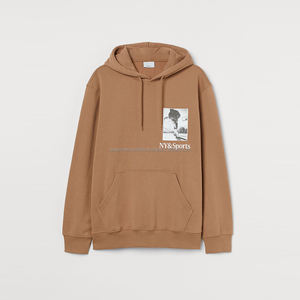 Sudadera con capucha de algodón para hombre, ropa de marca con logotipo personalizado de 500GSM y 600GSM - Product Image 5