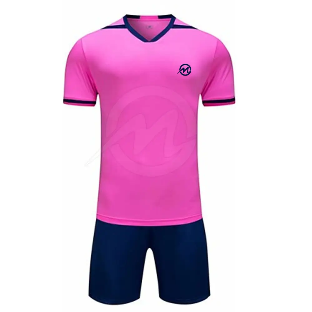 Professional Sports Wear Soccer Uniform For Adults Multicolor Men Fashion Soccer Jersey Uniform Set