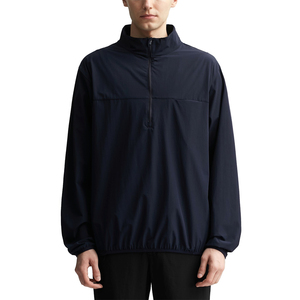 OEM Vente en gros Logo de broderie personnalisé Sweatshirts à capuche avec fermeture éclair de haute qualité pour hommes Pullover uni avec fermeture éclair quart de pull-over pour l'extérieur - Product Image 3