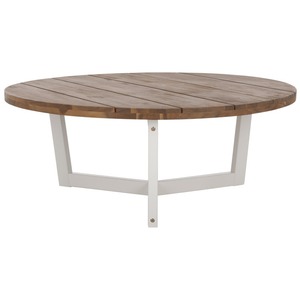 Diseño de mesa de centro de metal de aluminio superior redondo moderno para decoración de dormitorio de sala de estar portátil - Product Image 5