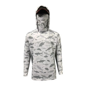 Sudadera con Capucha de Pesca Unisex Estampada, Ligera, Transpirable, de Talla Grande, Ropa Deportiva de Manga Larga para Exteriores - Product Image 5