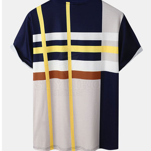 เสื้อยืดแขนสั้นผู้ชายผ้าฝ้าย 100% คุณภาพสูง ระบายอากาศได้ดี แห้งเร็ว สวมใส่สบาย เหมาะสำหรับกิจกรรมกลางแจ้ง มีสินค้าใหม่ในสต็อก - Product Image 2