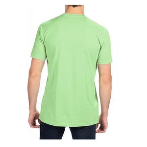 Camisetas de color sólido a bajo precio, más vendidas, para hombre, a la moda, con el último diseño, cuello redondo, manga corta, ajustadas, para hombre. - Product Image 2