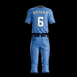 Uniforme de béisbol con logotipo personalizado impreso, uniforme de béisbol hecho en fábrica, uniforme de béisbol de diseño único - Product Image 2