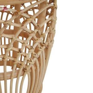Round Rattan Wicker <b>Stool</b> Home Furniture for Living Room Bedroom Hotel Villa Wholesale Price Direct Factory From Vietnam - Product Image 4