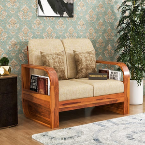 Conjunto de sofá de mimbre de caña de bambú artesanal, muebles naturales con diseño redondo de manzana por el fabricante indio a precio mayorista - Product Image 4