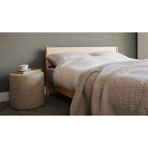 Cama minimalista de madera de teca Indonesia - Product Image 6