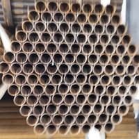 Tuyau en acier au carbone soudé ERW de grand diamètre Q195 Q235 ASTM noir, testé CE RoHS, pour l'alimentation en eau et les projets de construction maritime