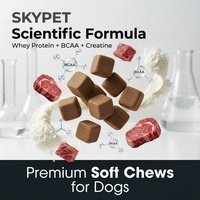 Friandises à mâcher molles pour chiens, pour le gain musculaire, riches en calories, supplément pour chiens en sous-poids et chiens de travail K9, OEM