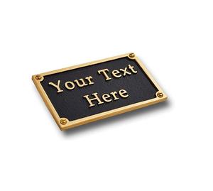 Plaque de porte murale en fonte rustique de nouveau style Plaques gravées en fonte vintage pour porte du fournisseur indien - Product Image 4