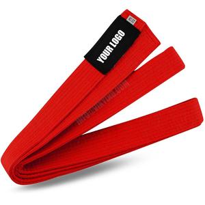 เข็มขัดบราซิลเลียนยิวยิตสู ยาว 300 ซม. ผ้าฝ้าย 100% สีเทา แถบสีขาว สำหรับฝึกศิลปะการต่อสู้ ปรับแต่งได้ อุปกรณ์ OEM - Product Image 6