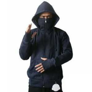 Sudaderas con Capucha Deportivas Estilo Ninja para Hombre al por Mayor, Logotipo Personalizado Bordado, Máscara Facial para Invierno, Sudadera con Capucha Moderna para Exteriores - Product Image 5