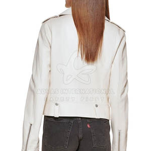 Chaqueta gruesa de piel sintética para mujer de alta calidad al por mayor cuello levantado personalizable a la moda con características transpirables para el invierno - Product Image 4