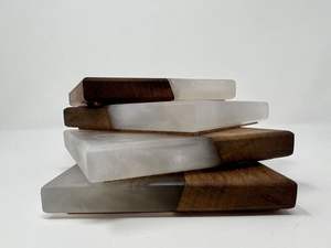 ที่รองแก้วหินอ่อนดินเผาทรงกลมดีไซน์ดีถาดรองแก้วหินอ่อนหินอ่อนราคาไม่แพงและแผ่นรองแก้วแบบประกบสำหรับเครื่องดื่มชากาแฟ - Product Image 4