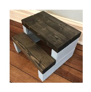 Taburete Clásico de Madera con Excelente Artesanía, Perfecto para Niños y Adultos, Necesidades de Cocina y Acceso a Estantes Altos - Product Image 3