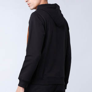 Sudadera con capucha para hombre hecha en fábrica de buena calidad de mezcla de algodón básico diseño adecuado de fábrica traje de moda de buena calidad Sudadera con capucha para hombre - Product Image 3