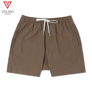 Veliko Sports Pantalones Cortos Costeros para Hombre, Ropa de Playa de Lona de Secado Rápido, Antiarrugas, Spandex, Cintura Media, Tela Sostenible - Product Image 1