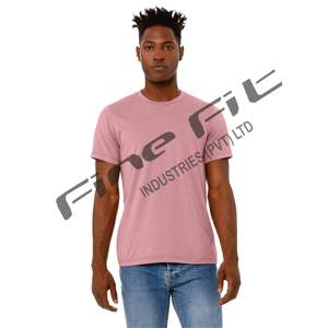 Camiseta de algodón con timbre para hombre, ropa a granel de marca personalizada, camiseta en blanco de manga corta, camiseta informal de uso diario de algodón liso - Product Image 1
