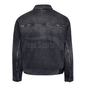 Veste d'hiver en jean sur mesure pour hommes dernière conception veste d'hiver en jean pour hommes à bas prix - Product Image 2