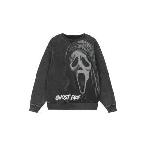 Sudadera de lana con cuello redondo para mujer de marca personalizada al por mayor-Color sólido Opciones de logotipo personalizado Tela ecológica Servicio OEM - Product Image 5