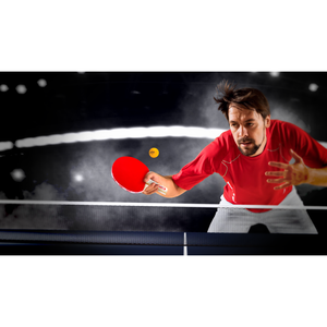 Stag Iconic 2 étoiles, ensemble de tennis de table professionnel, plateau portable en bois avec base en caoutchouc et fibre de carbone pour une utilisation partout - Product Image 1