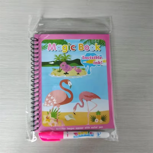 Enfants <span class=keywords><strong>peinture</strong></span> coloré magique eau <span class=keywords><strong>dessin</strong></span> livre stylo coloriage numéros <span class=keywords><strong>dessin</strong></span> portable livre magique carnet de croquis - Product Image 3