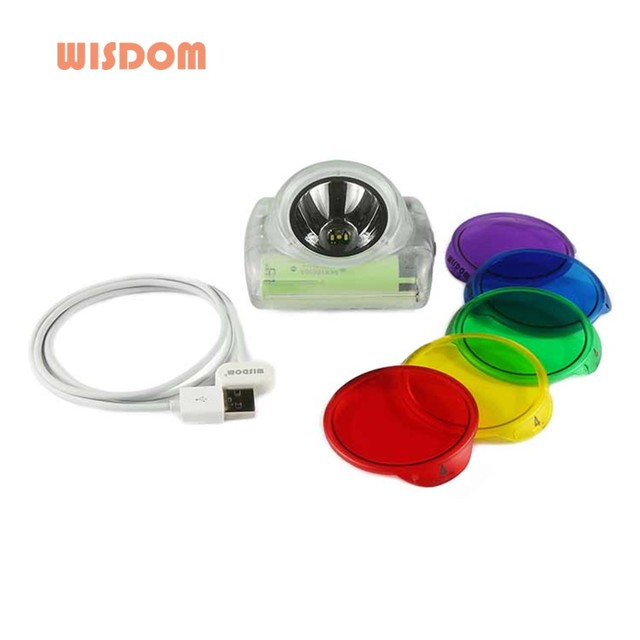 WISDOM WISE LITE 2 Miners Cap Lamps Explosion Proof Headlamp Rechargeable Led Miner Light