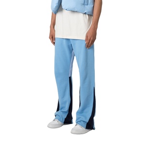 Pantalon évasé unisexe coupe ajustée pantalon de survêtement évasé lourd personnalisé pour hommes style décontracté en coton de haute qualité pour le jogging 2026 - Product Image 2