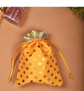 Faveur de mariage Veet Potli sac pochette à cordon pochettes à bijoux retour sacs-cadeaux sac à main article de fête sac à main sacs-cadeaux de mariage - Product Image 2