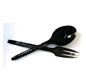 Cuillère en corne de buffle Serveur à salade Cuillère en corne de boeuf de buffle personnalisée pour cuillère de service à café et à thé - Product Image 4