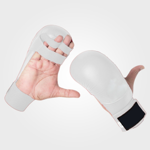 Guantes de Karate Ligeros Sin Dedos de Última Tendencia, Guantes Profesionales con Acolchado para Entrenamiento y Competición de Artes Marciales Mixtas - Product Image 3