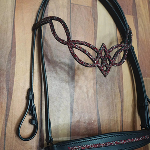 RUB INTERNATIONAL OEM - Cabezalera de Cuero Genuino Personalizada con Diseño de Cabeza de Caballo, Estilos Western e Ingleses, Suministros Ecuestres 100% de Alta Calidad - Product Image 2