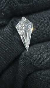 Cerf-volant certifié forme laboratoire cultivé diamant CVD HPHT VVS E F personnalisable pour bagues pendentifs forme cerf-volant - Product Image 5