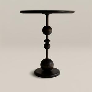 Mesa Auxiliar Industrial de Hierro Forjado con Acabado Negro Ángel, Estilo Vintage, Multifuncional para Hogar, Hotel, Sala de Estar, Herramientas - Product Image 3