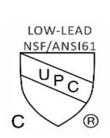 Robinet mitigeur de bassin d'eau chaude et froide automatique écologique moderne de Taiwan accessoire de salle de bain certifié UPC - Product Image 3