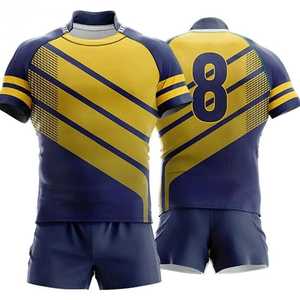 เครื่องแบบทีมรักบี้ระบายอากาศได้แบบคลาสสิกเสื้อเจอร์ซีย์รักบี้ของผู้หญิงหรูหราออกแบบโลโก้ได้ตามต้องการ - Product Image 4
